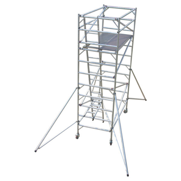 Best Construction Folding Aluminium Scaffold Tower Complied With EN 1004 Standards wholesale