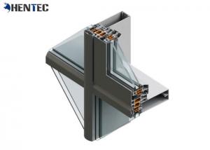 Best CE 6063 / 6061 Standard Construction Aluminum Profile Anodizing / Electrophoresis wholesale