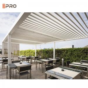 Best 3x6m Modern Aluminum Pergola Backyard Patio Louvered Roof wholesale