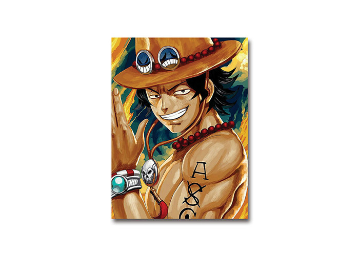 Best One Piece Luffy Flip Anime Lenticular Poster Triple Transitions For Restaurant wholesale