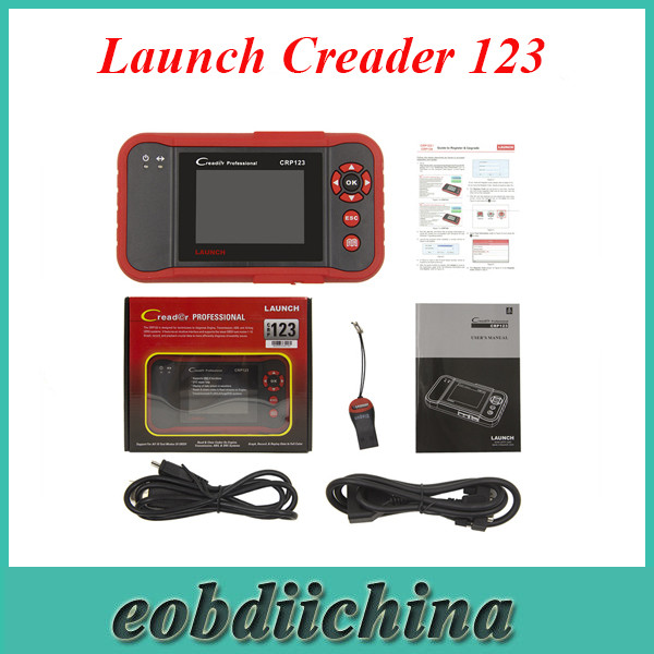 Buy cheap Launch Creader 123 OBD EOBD update online multiple languages from wholesalers