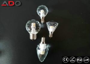 Best 3000k E27 Led Candle Bulb , 4.3w Led Candle Lamp 430lm High Color Rendering wholesale