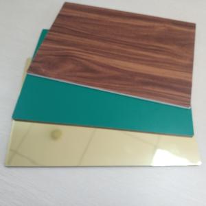 Best Bended Wood Grain Aluminum Composite Panel For Exterior Building Roof wholesale