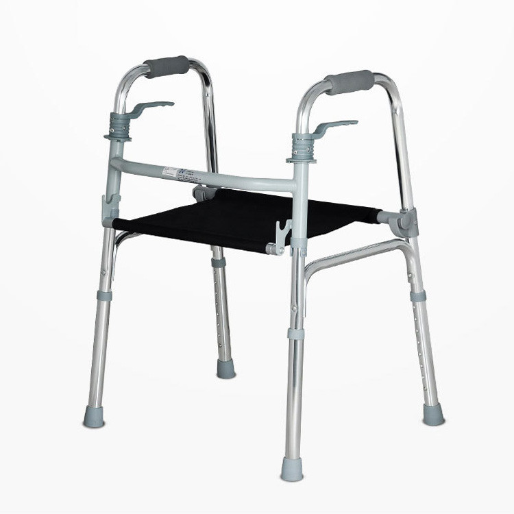 Best Durable Lightweight Mobility Walker , Elder Disabled Drive Deluxe Folding Walker wholesale