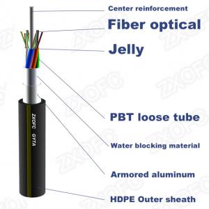 Best HDPE GYTA Duct Fiber Optic Cable GYTA-96B1.3 96 Core wholesale