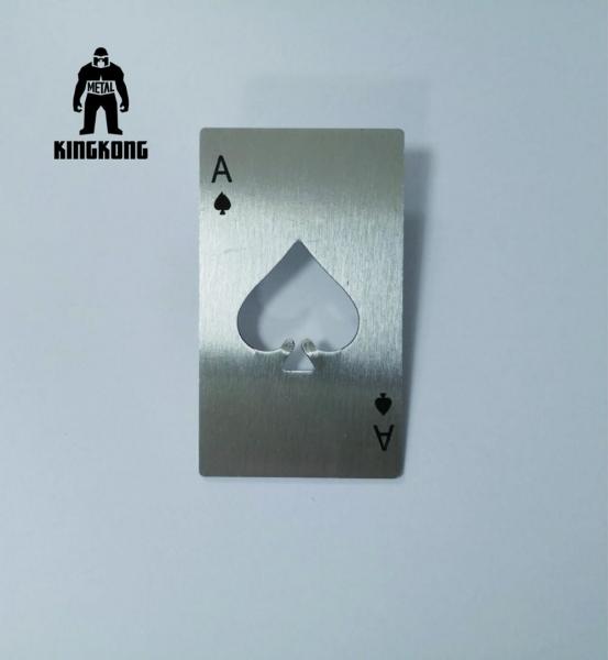 Cheap Advertising Metal Credit Card Sized Bottle Opener  Eco-Friendly  Stocked for sale