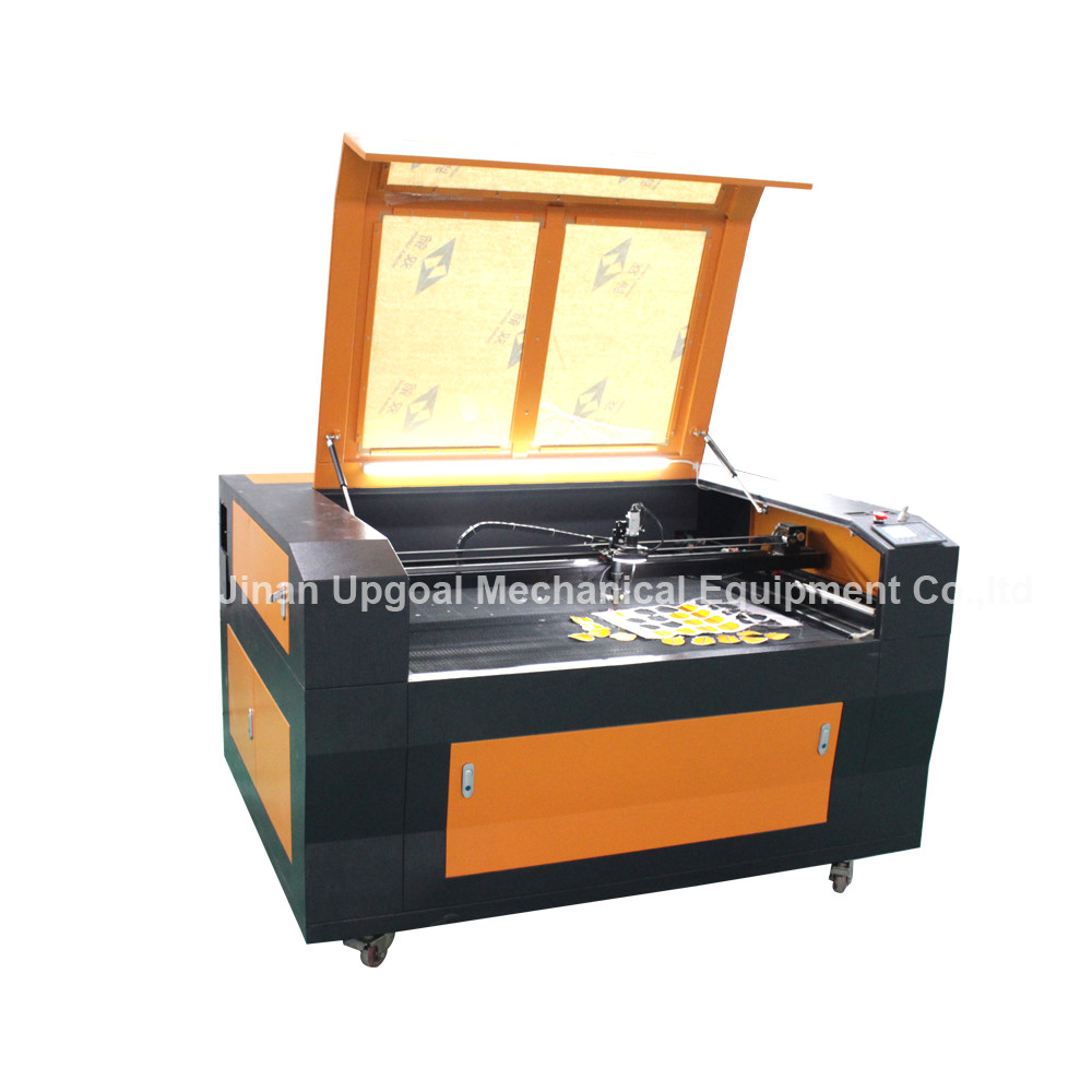 Best Batch Precision Fabric Embroidery logo Co2 Laser Cutting Machine with CCD Camera wholesale