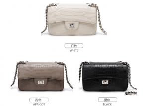 Best Alligator Pattern Cross Body Womens Shoulder Handbags Larger Chain Small Square Bag wholesale