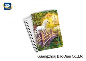 Best Unicorn Design Depth Effect A4 A5 A6 3D Lenticular Notebook For Student Stationery Eco-friendly wholesale