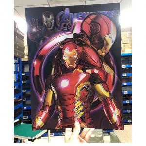 Best Eco Friendly 3D Lenticular Poster Wall Art Flip Marvel Comics The Avengers 12" X 16" wholesale