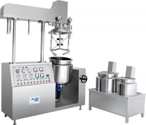 Best vacuum emulsifier body lotion emulsifying high viscosity cream mixer making machine wholesale