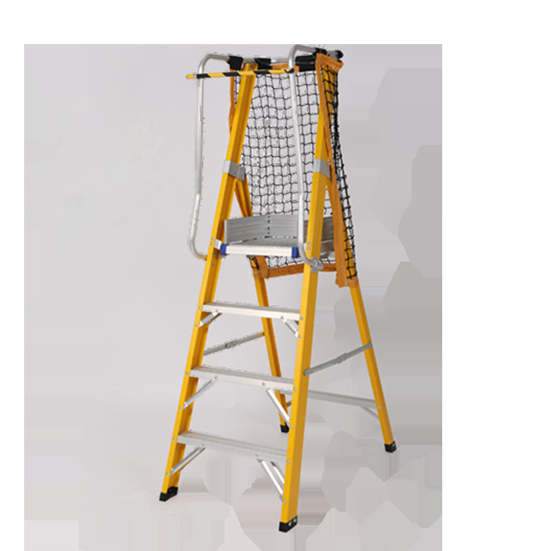 Best Household Fiberglass Platform Ladder / Fiberglass Multi Ladder With Handrail wholesale