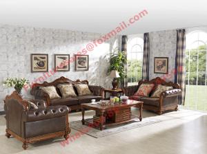 Best 1+2+3 Italy Leather Upholstery Sofa Set with Wooden Tv Stand and Storage Cabinet wholesale