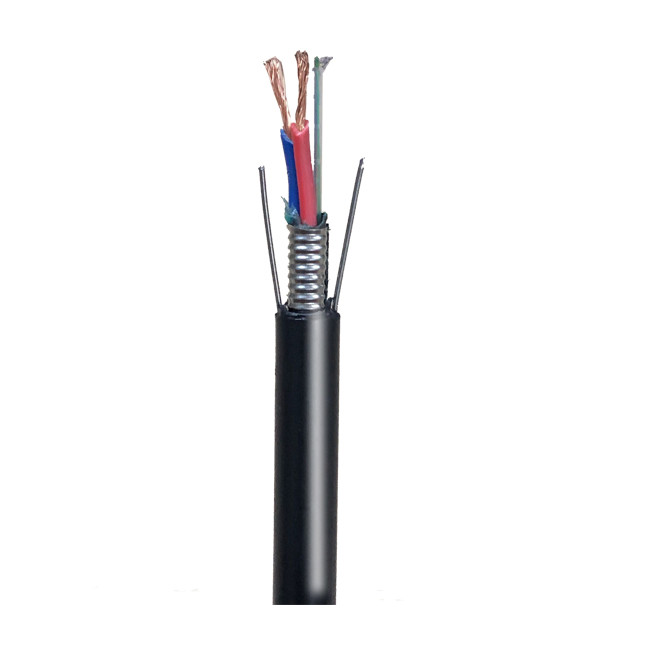 Best Photoelectric Composite Fiber Optic Cable , Outdoor Electric Powered Fiber Cable wholesale