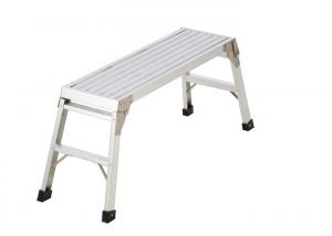 Best Aerial Working Aluminum Step Platform , Aluminum Folding Workbench 52cm Height wholesale
