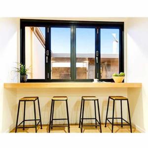 Best Pantry Forested Glass Vertical Aluminium Bi Fold Window wholesale