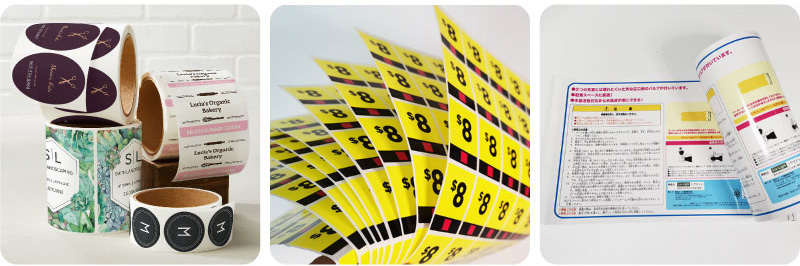 Matte Surface Adhesive Label Stickers