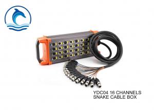 Best YDC04 16 Channel Snake Cable Box XLR Snake Box , Audio Snake Cable With Stage Box 50ft wholesale