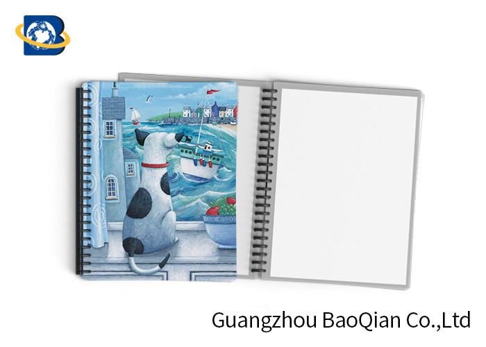 Best Durable Custom Printed Notebooks , A4/A5/A6 3D Lenticular Cover CMYK Offset Printing wholesale