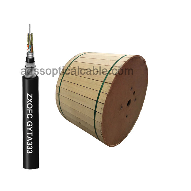 Best 2-144 Core Underwater Fiber Optic Cable , Single Mode Undersea Optical Cable wholesale