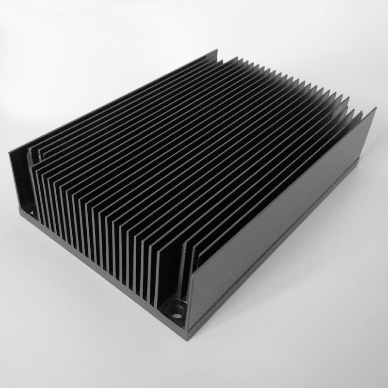 Best Black Anodized Aluminium Water Cooling Heatsink Profiles High Strength wholesale