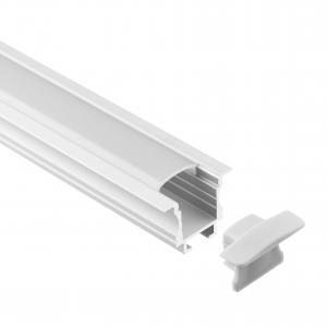 Best 25*19mm LED Strip Recessed Channel Anodized Profile Aluminium Alloy wholesale