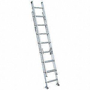 Best 16 Ft Extension Aluminium Alloy Ladder D - Rung Shape Slip Resistant wholesale