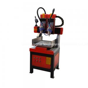 Best Double Heads 400*400mm Metal Wood Stone CNC Engraving Machine with DSP Control wholesale