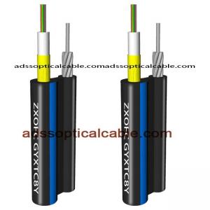 Best Figure 8 Outdoor Multimode Fiber Optic Cable Central Loose Tube With Yarn wholesale