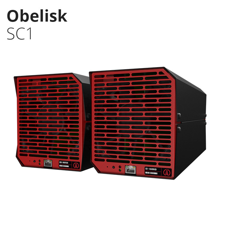 Best The most profitable miner Obelisk SC Asic Bitcoin Miner with a maximum hashrate of 550Gh/s wholesale