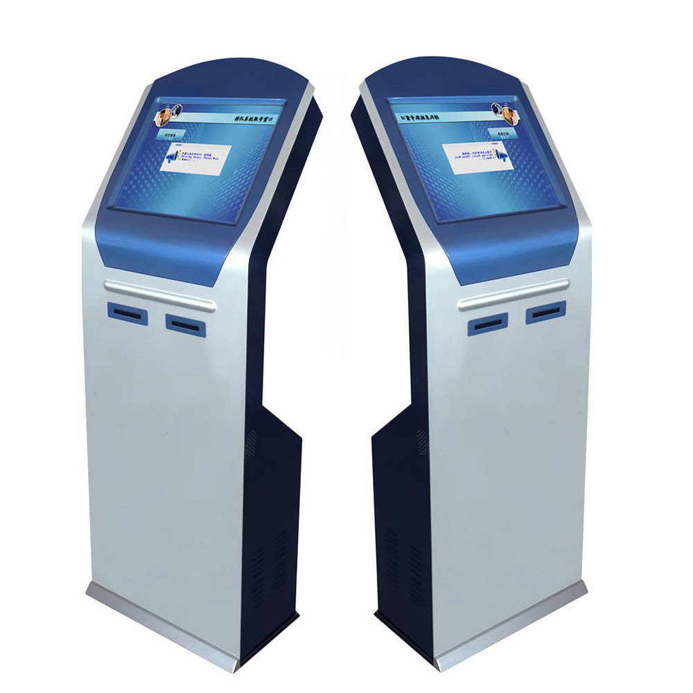 China 17 Inch Double Thermal Printer Queue Ticket Dispenser Machine on sale