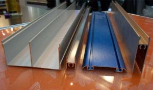 Best Powder Coated Aluminium Door Profiles High Precise And High Hardness wholesale