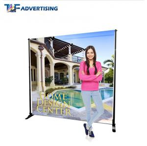 10x8 Ft Stand Trade Show Booth Backdrop Telescopic Adjustable Flat Straight