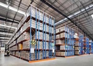 Best Logistic equipment heavy duty storage double deep pallet racks wholesale