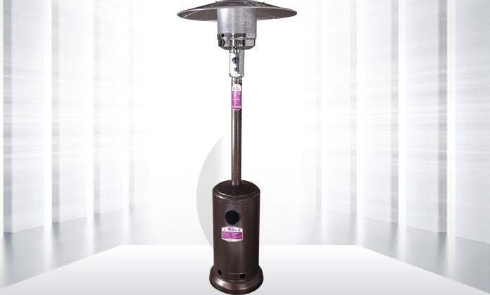 Cheap Stand Up Bullet Gas Patio Heater , Outdoor Mushroom Heater 460x86mm Base for sale