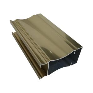 Best 6063 OEM Customized 6m Machined Golden Polished Aluminium Profiles for Building Decoration wholesale