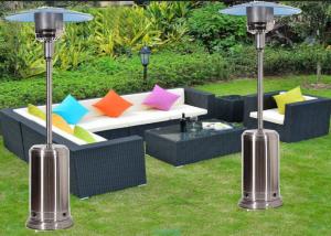China 220 cmH Stainless Steel Silver Gas Flexible Radiant Outdoor Mushroom Gas Heater on sale