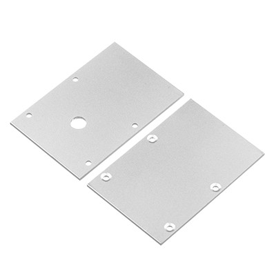 Best 6063 T5 Aluminium LED Profile Surface Mounted Profile For Ceiling / Wall Lighting 50*75mm wholesale