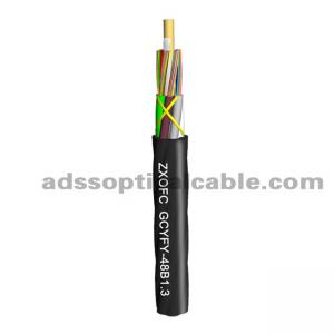 Best All Dry Gel Free Cable GCYFY 1 2 4 Cores HDPE High Density Long Blowing Distance wholesale