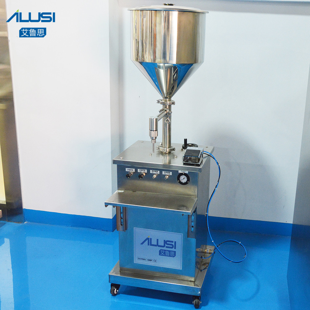 Best AILUSI Bottle Liquid Filling Machine , Vertical Cosmetic Cream Filling Machine wholesale
