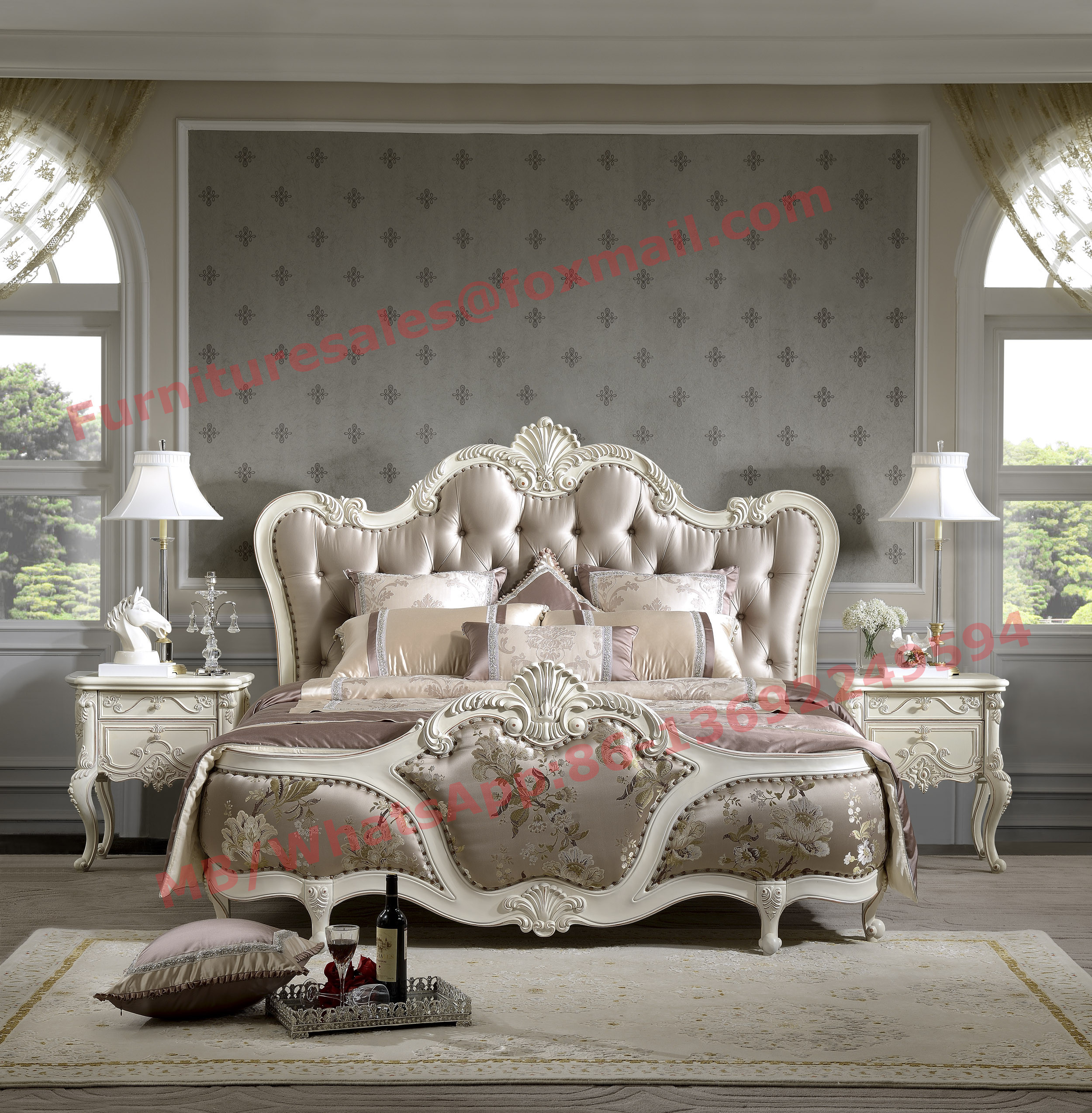 Best Family use from China Factory Outlets Decoration Bedrooms Furniture set in Cheap Price wholesale