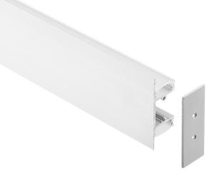 Best Anodized LED Lighting Profile Aluminum Channel Surface Mounted For LED Strips wholesale