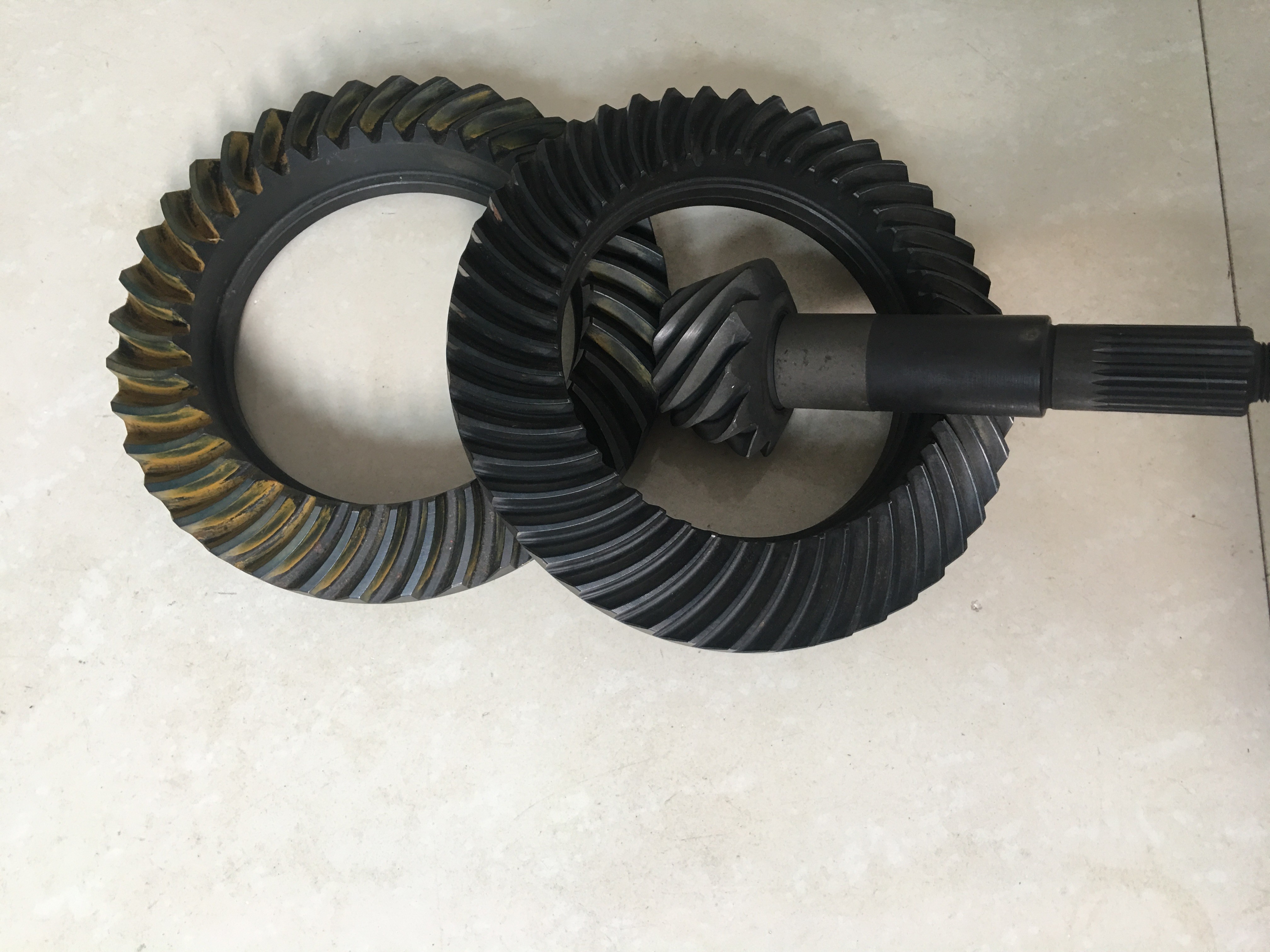 Best Custom Ring And Pinion Gears , Spiral Crown And Pinion Gear Long Using Life wholesale