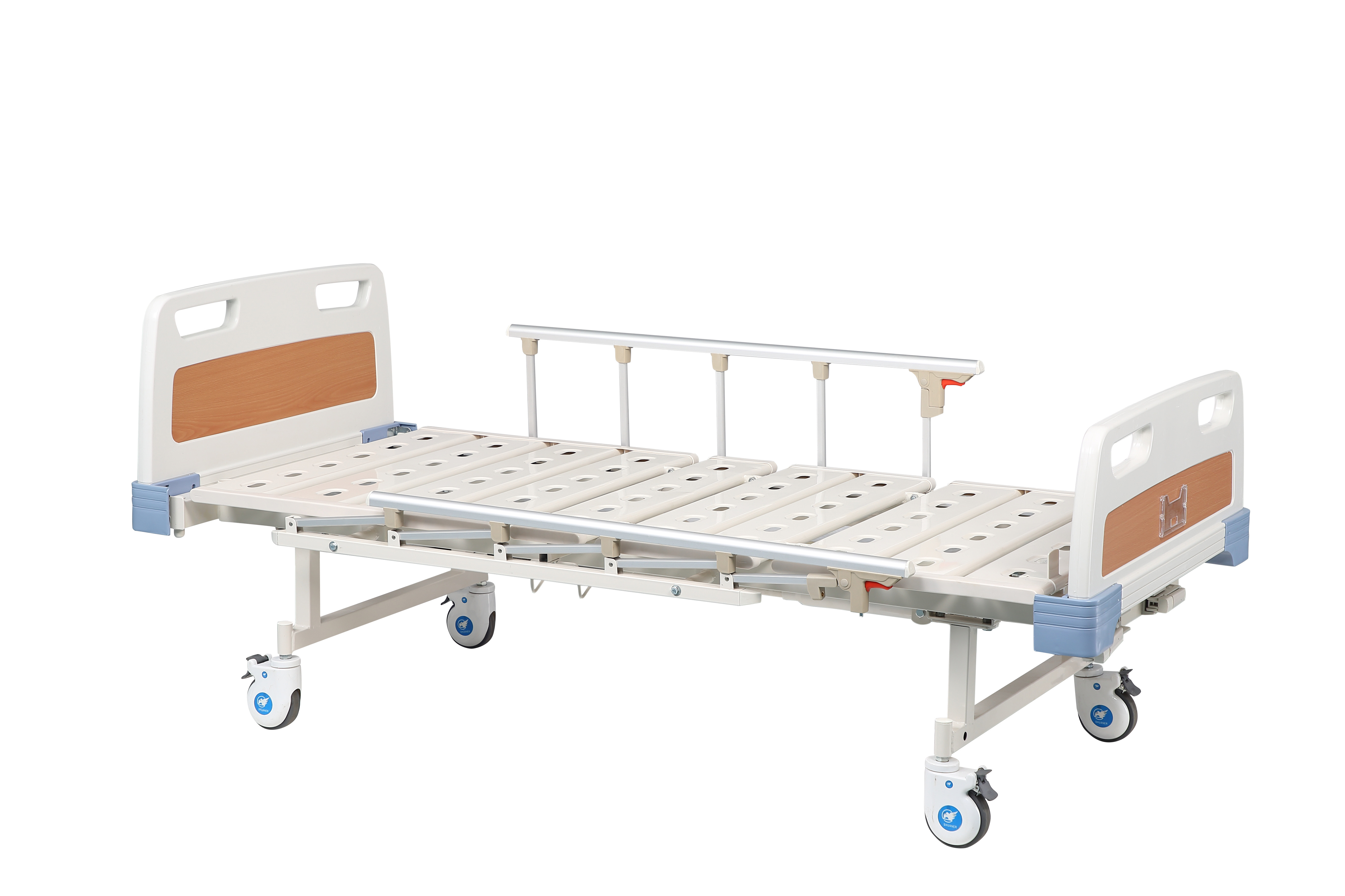 Cheap Nursing Care Manual Hospital Bed With 2 Function By CE And ISO Approved for sale