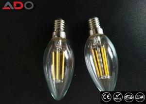 Best C35 Shape E12 Led Filament Bulb Ac 120v 4w 2700k With Clear Glass Cover wholesale