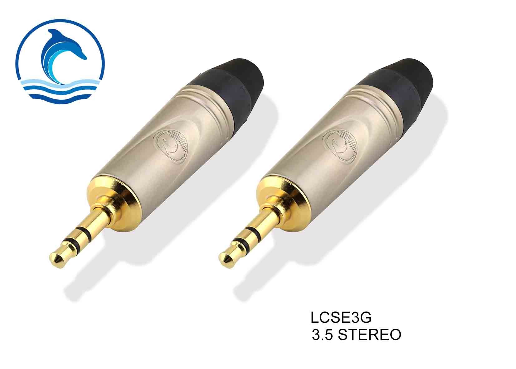 Best 3.5mm LCSE3G 1/8" Speaker Cable Connectors For Telephone Switchboards wholesale