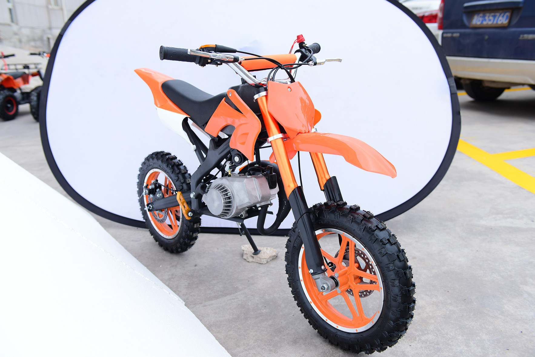 Best 49cc ATV gas:oil=25:1 ,2-stroke,single cylinder.air-cooled.pull start,good quality wholesale