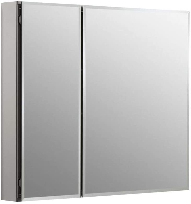 Best Frameless Aluminum Storage Cabinet Aluminium Bathroom Cabinet Double Doors wholesale