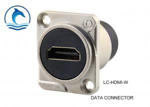 Best HDMI 1.4  Digital Data Connector LC-HDMI-W Chrome Data Wire Connectors wholesale