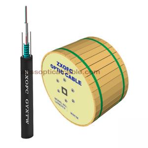 Best Duct Aerial Direct Burial Fiber Optic Cable Single Mode GYXTW 4 6 8 12 Core wholesale